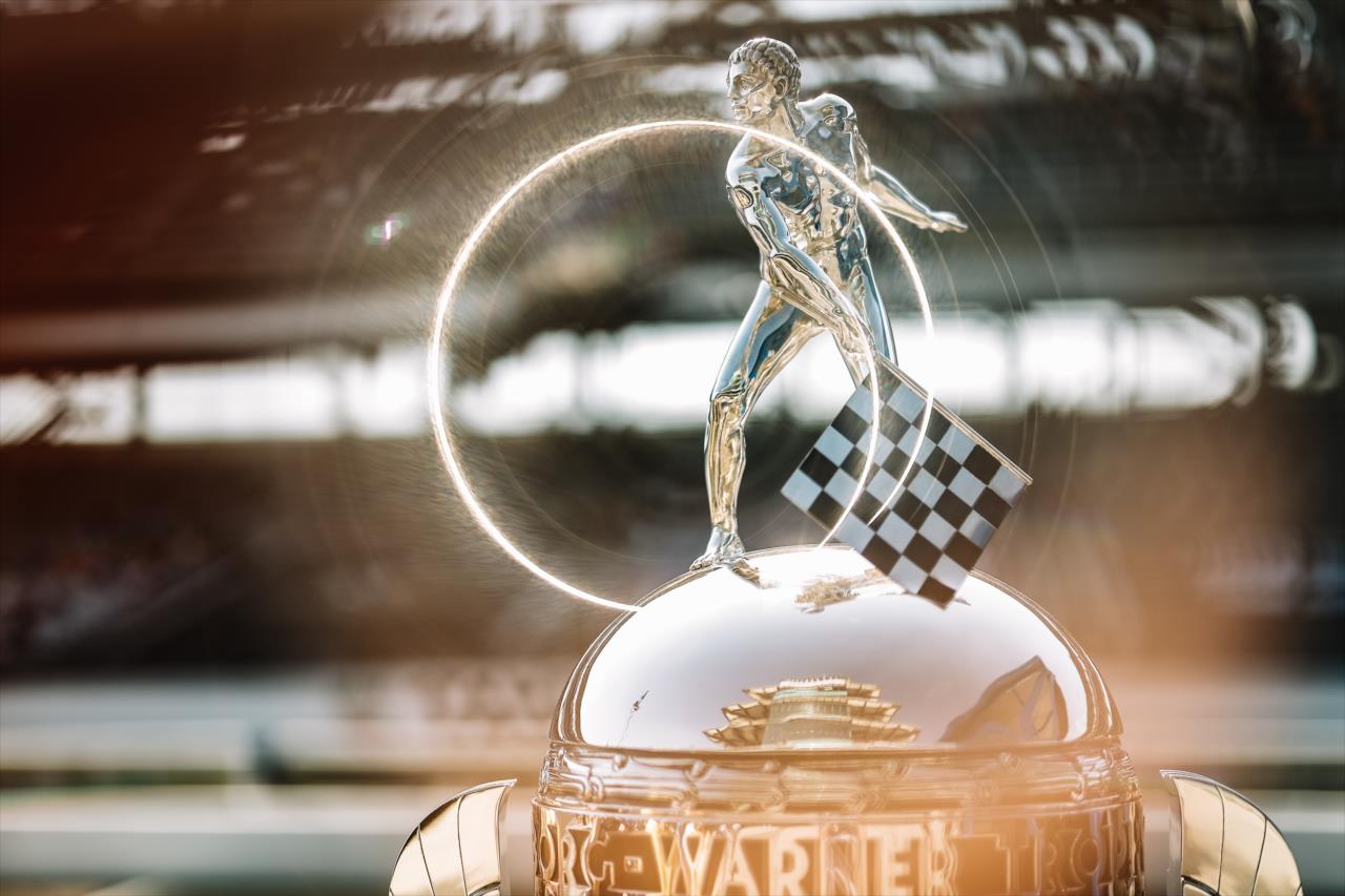 Borg-Warner Trophy - Indianapolis 500 Practice - By: Joe Skibinski -- Photo by: Joe Skibinski