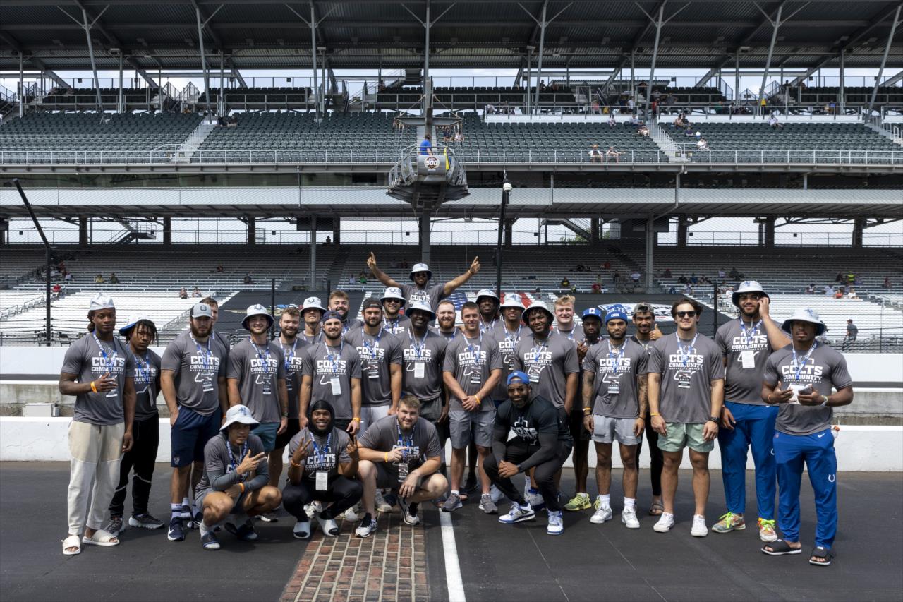 Indianapolis Colts Rookies - Indianapolis 500 Practice - By: Travis Hinkle -- Photo by: Travis Hinkle
