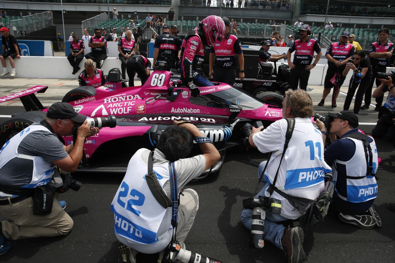 Simon Pagenaud - PPG Presents Armed Forces Qualifying - By: Chris Jones -- Photo by: Chris Jones