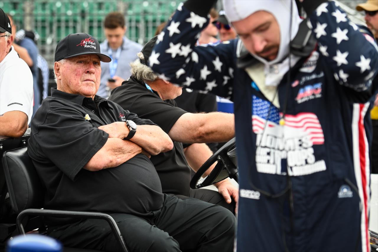 A.J. Foyt - PPG Presents Armed Forces Qualifying - By: James Black -- Photo by: James  Black