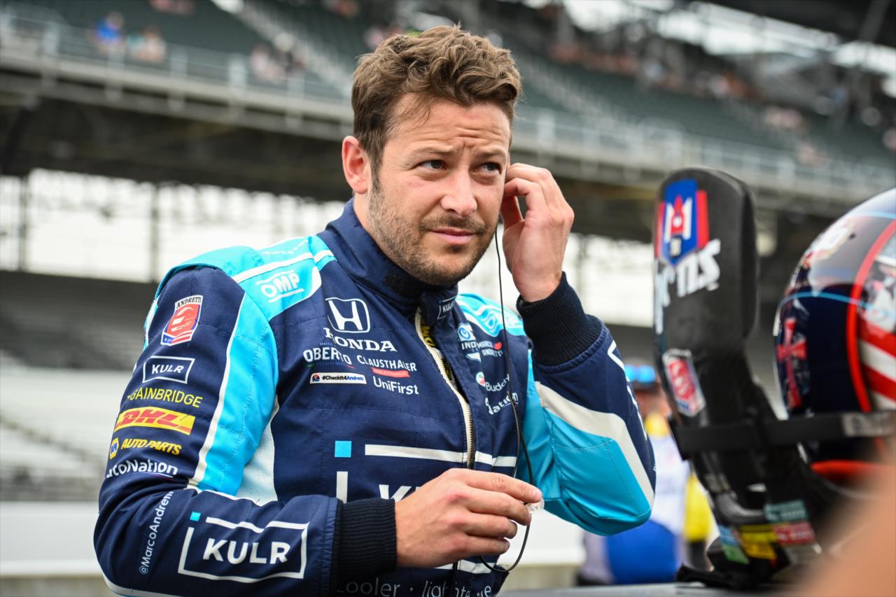 Marco Andretti - PPG Presents Armed Forces Qualifying - By: James Black -- Photo by: James  Black