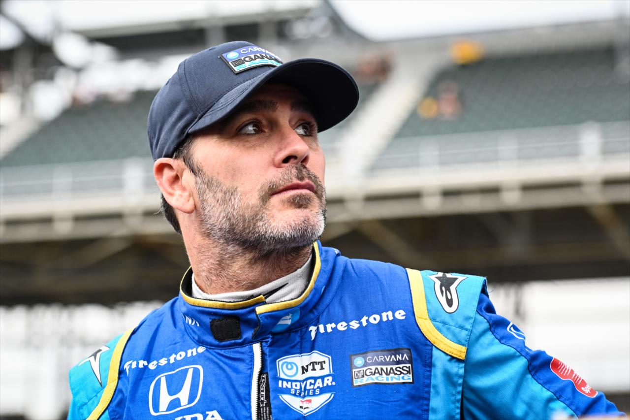 Jimmie Johnson - PPG Presents Armed Forces Qualifying - By: James Black -- Photo by: James  Black
