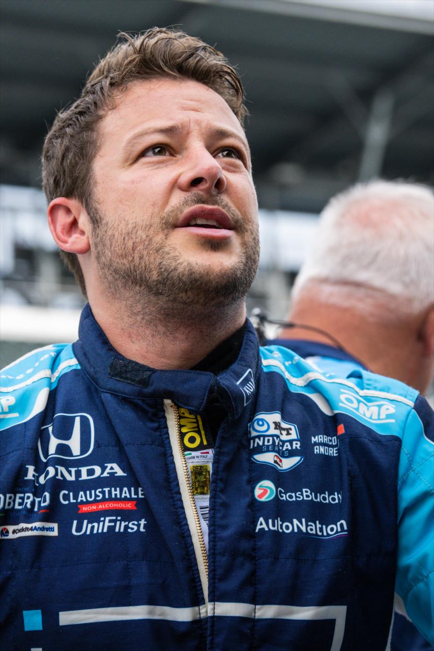 Marco Andretti - PPG Presents Armed Forces Qualifying - By: Karl Zemlin -- Photo by: Karl Zemlin