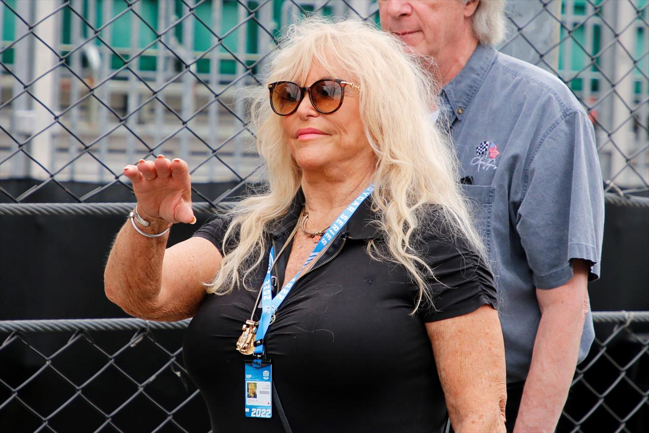 Linda Vaughn - PPG Presents Armed Forces Qualifying - By: Lisa Hurley -- Photo by: Lisa Hurley