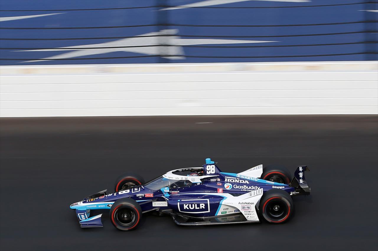 Marco Andretti - PPG Presents Armed Forces Qualifying - By: Paul Hurley -- Photo by: Paul Hurley