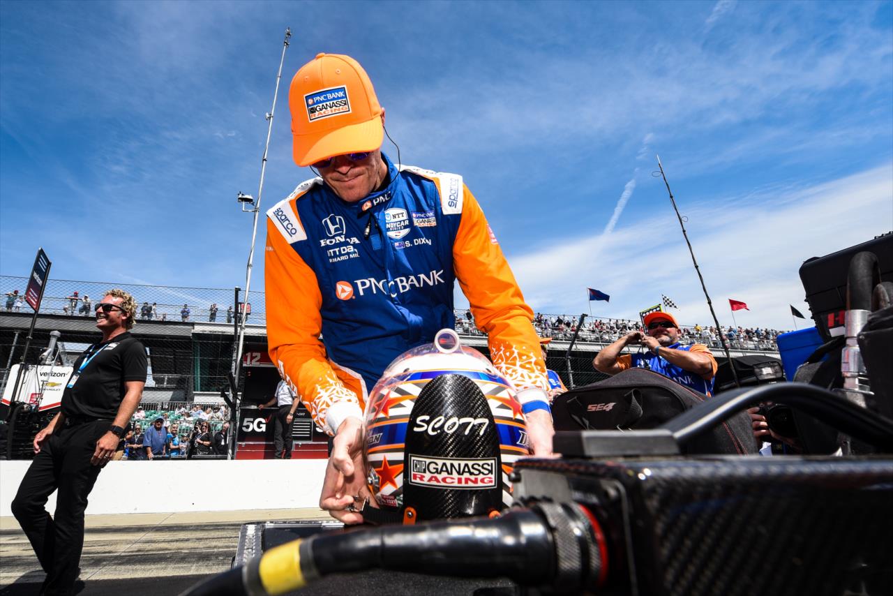 Scott Dixon - PPG Presents Armed Forces Qualifying - By: James Black -- Photo by: James  Black