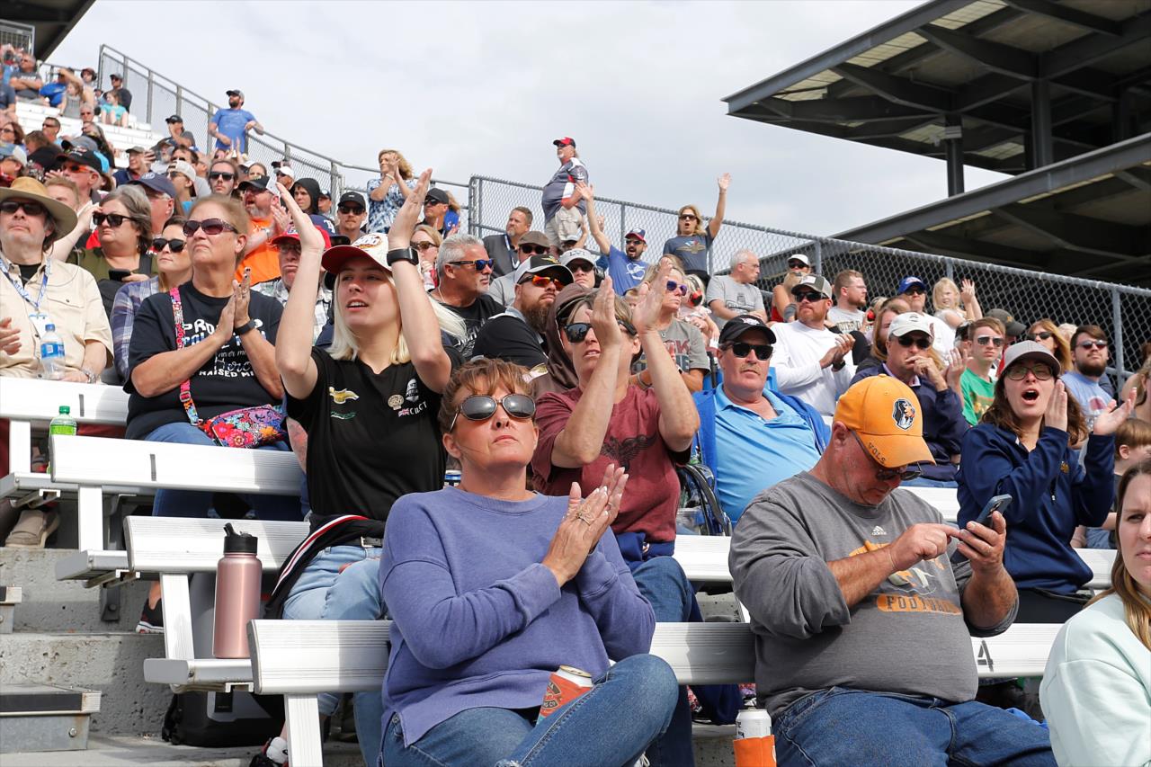 Fans - PPG Presents Armed Forces Qualifying - By: Paul Hurley -- Photo by: Paul Hurley