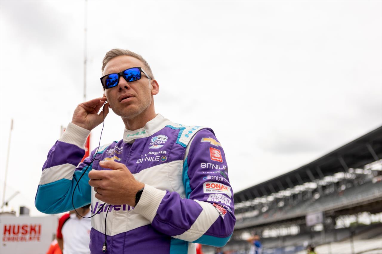 Ed Carpenter - PPG Presents Armed Forces Qualifying - By: Travis Hinkle -- Photo by: Travis Hinkle