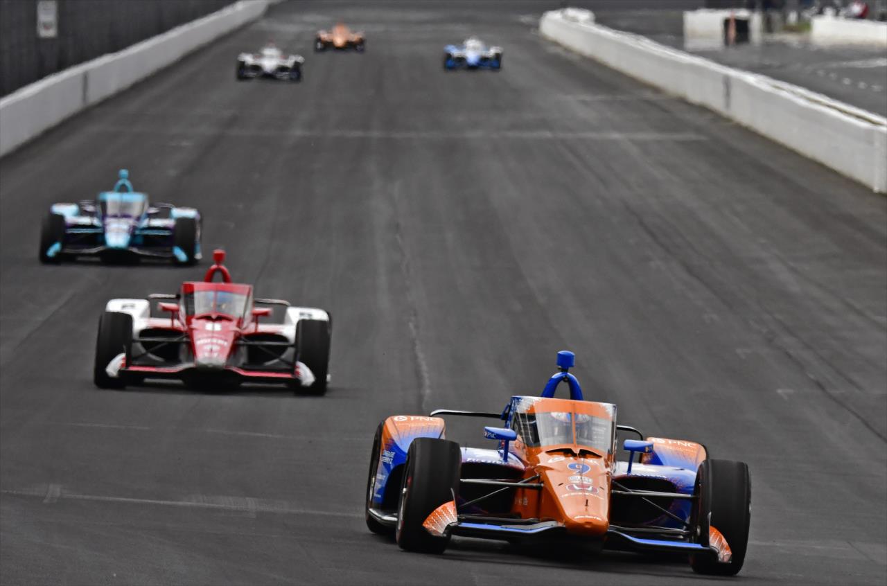 Scott Dixon - PPG Presents Armed Forces Qualifying - By: Walt Kuhn -- Photo by: Walt Kuhn