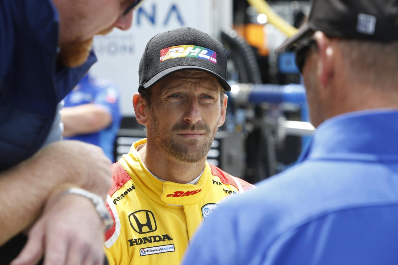 Romain Grosjean - Indianapolis 500 Practice - By: Chris Jones -- Photo by: Chris Jones