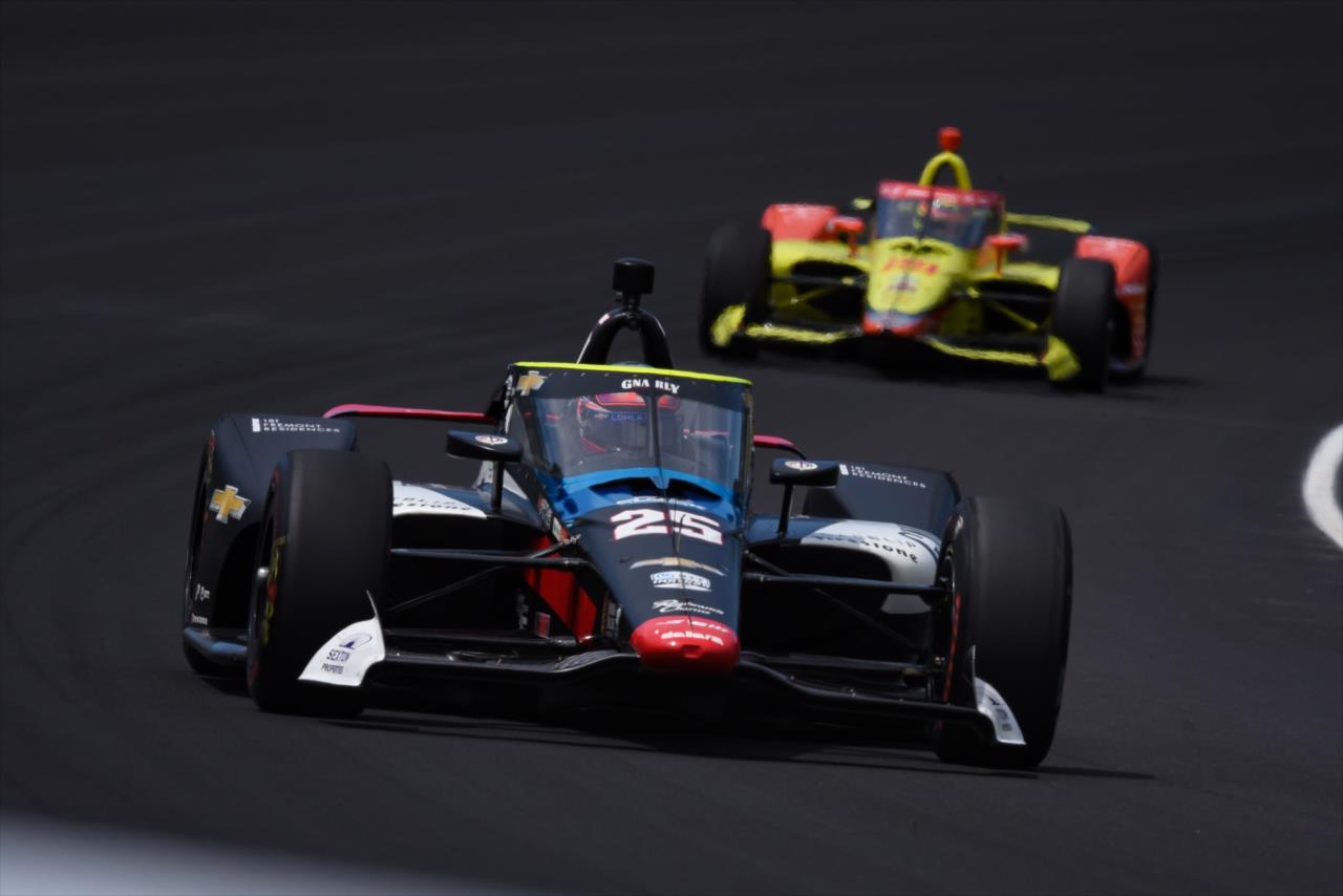 Stefan Wilson - Indianapolis 500 Practice - By: James Black -- Photo by: James  Black