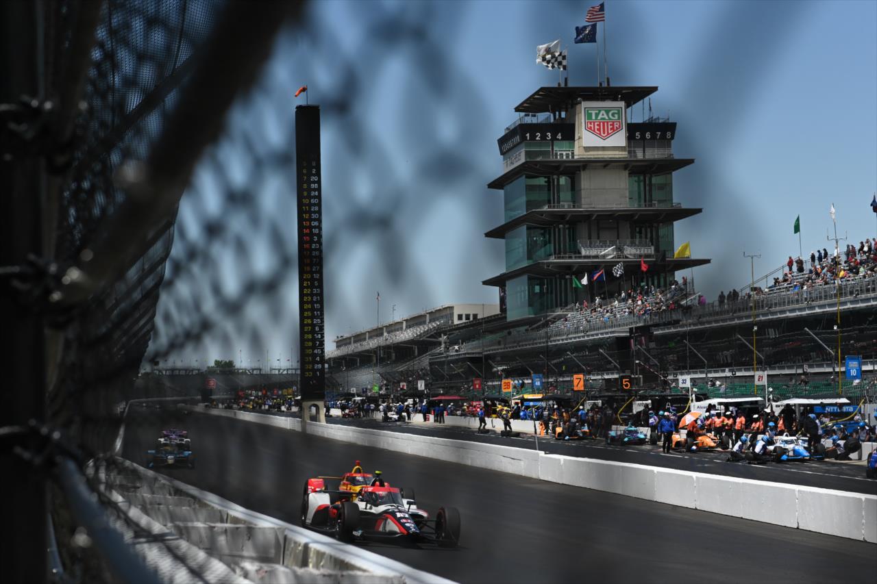 David Malukas - Indianapolis 500 Practice - By: James Black -- Photo by: James  Black