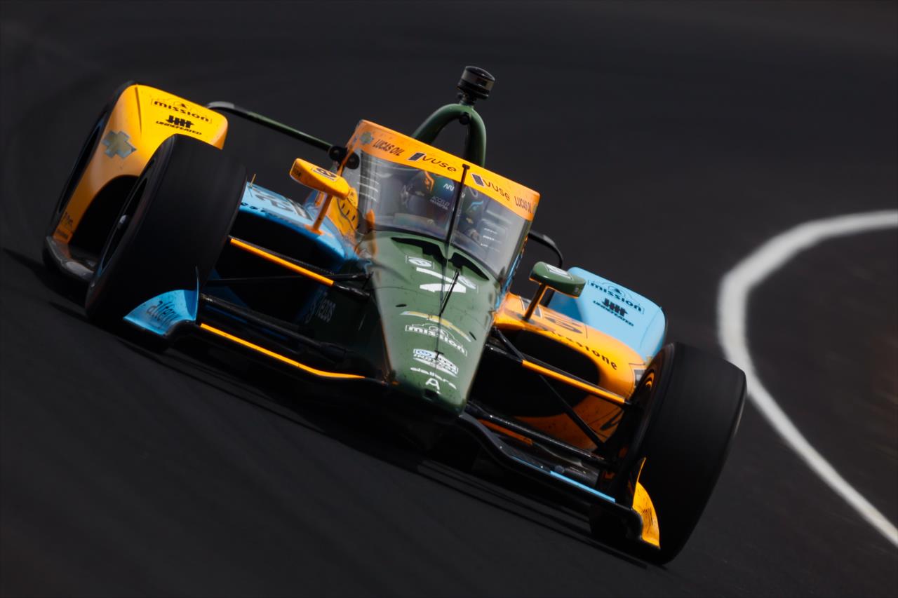 Felix Rosenqvist - Indianapolis 500 Practice - By: Joe Skibinski -- Photo by: Joe Skibinski