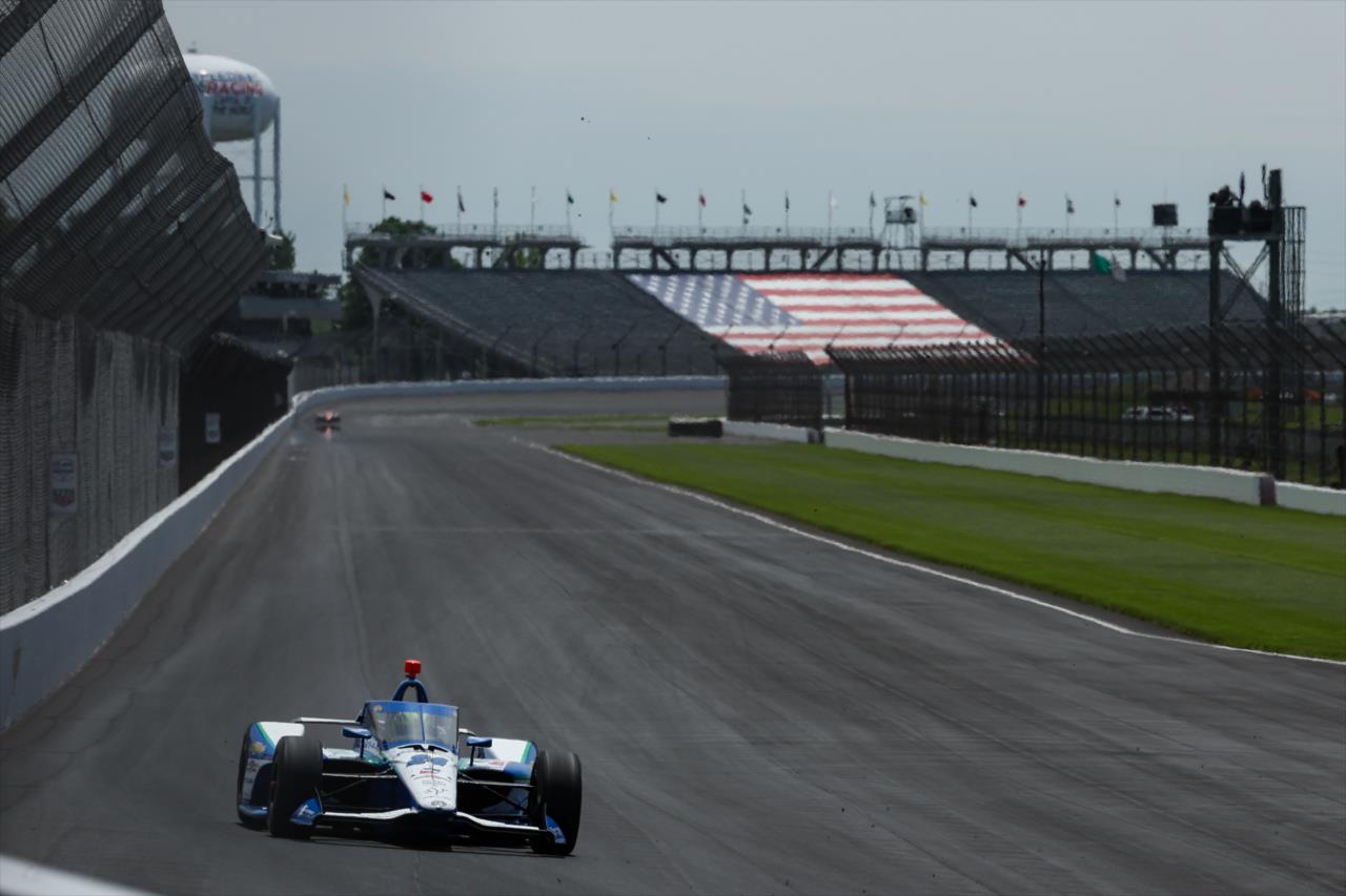 Sage Karam - Indianapolis 500 Practice - By: Joe Skibinski -- Photo by: Joe Skibinski