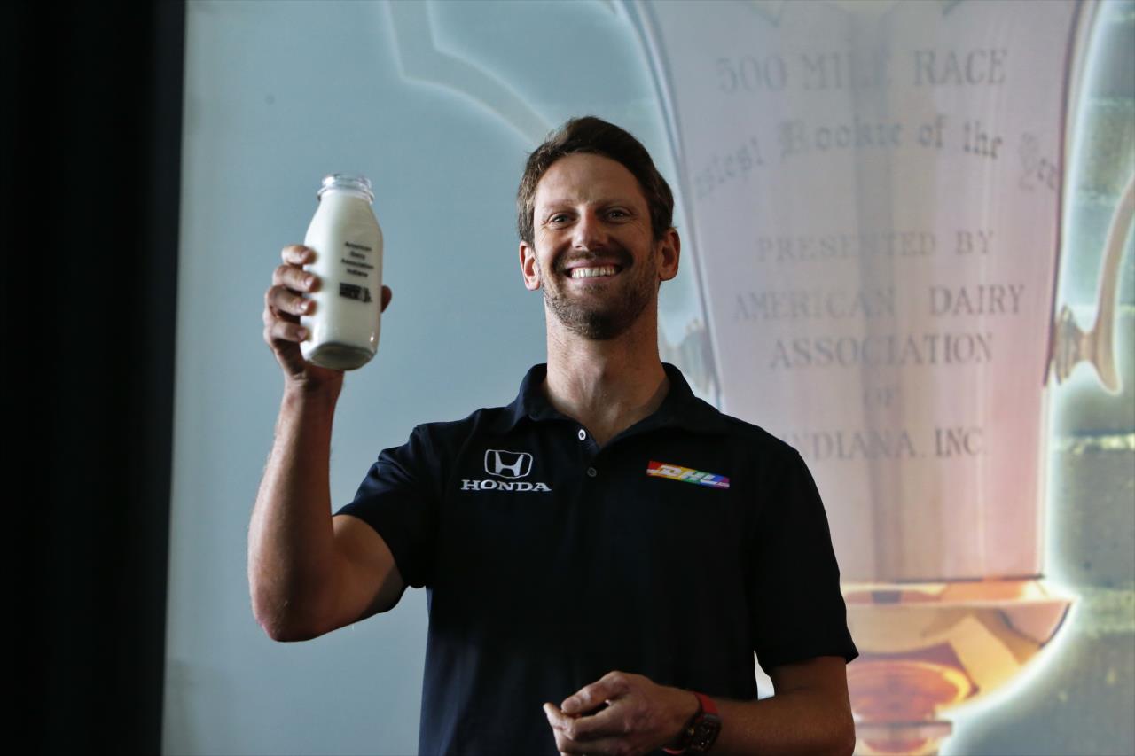 Romain Grosjean - American Dairy Association Rookie Luncheon - By: Chris Jones -- Photo by: Chris Jones