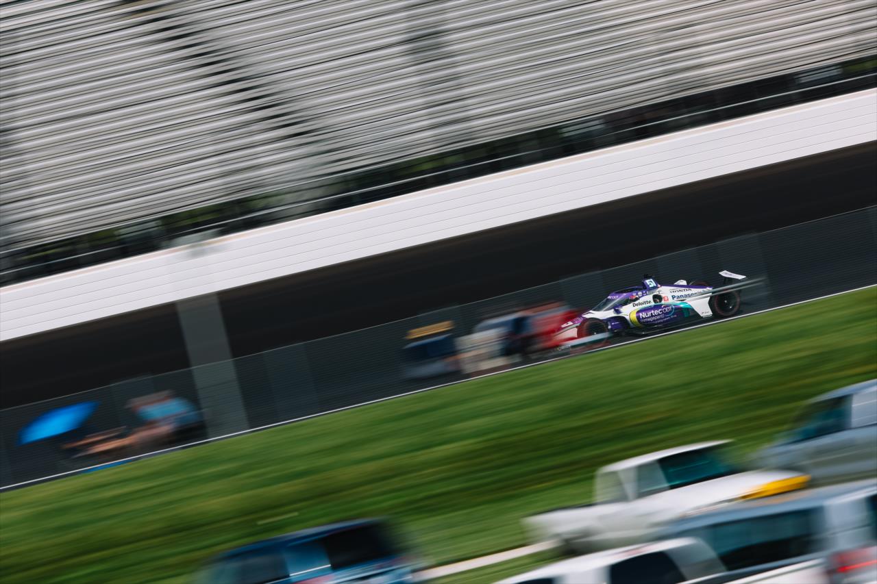 Takuma Sato - Indianapolis 500 Practice - By: Joe Skibinski -- Photo by: Joe Skibinski