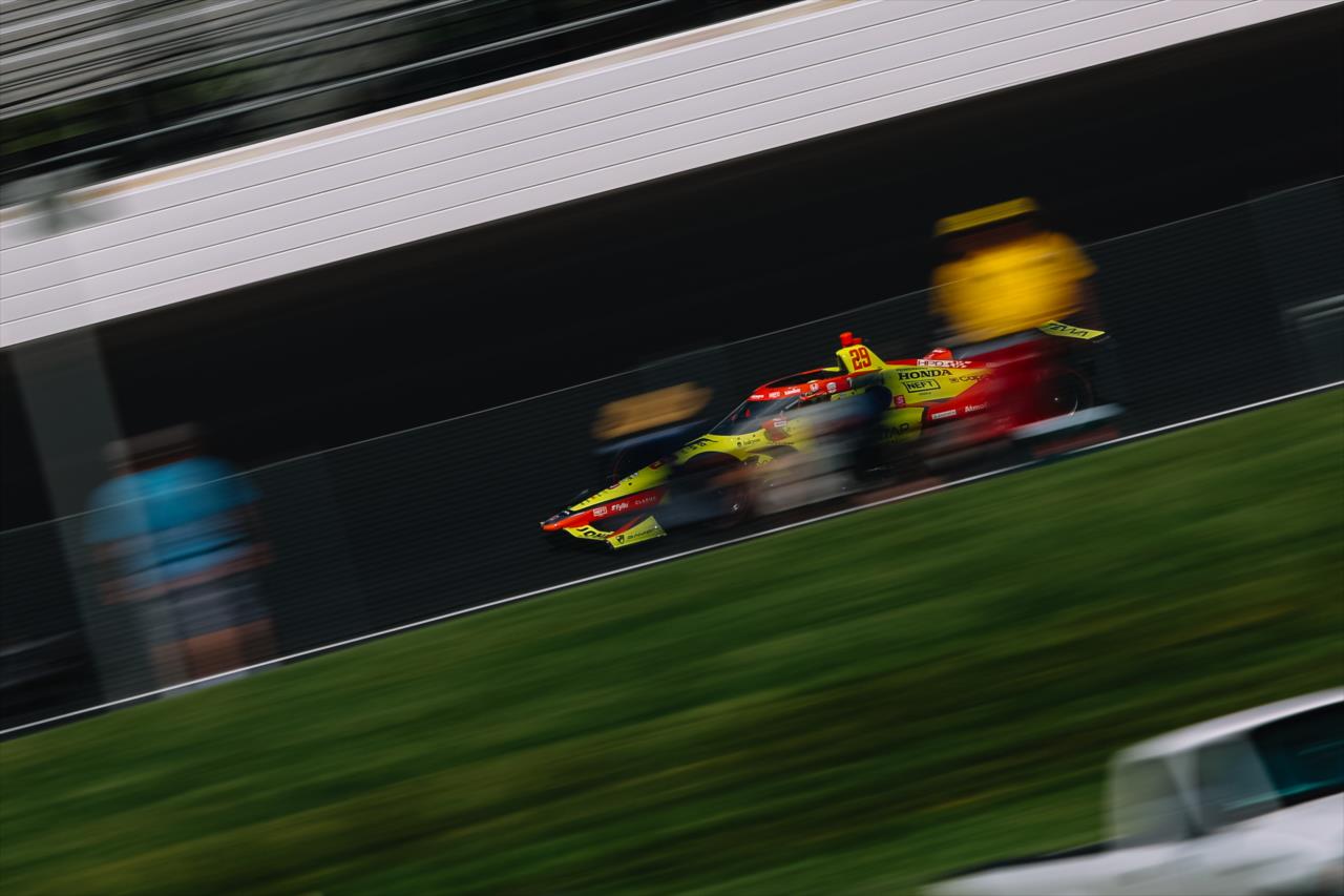 Devlin DeFrancesco - Indianapolis 500 Practice - By: Joe Skibinski -- Photo by: Joe Skibinski
