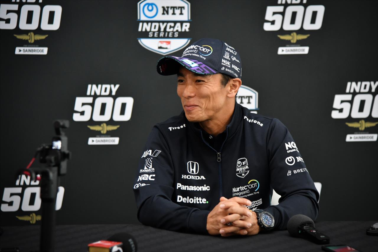 Takuma Sato - Indianapolis 500 Media Day - By: Dana Garrett -- Photo by: Dana Garrett