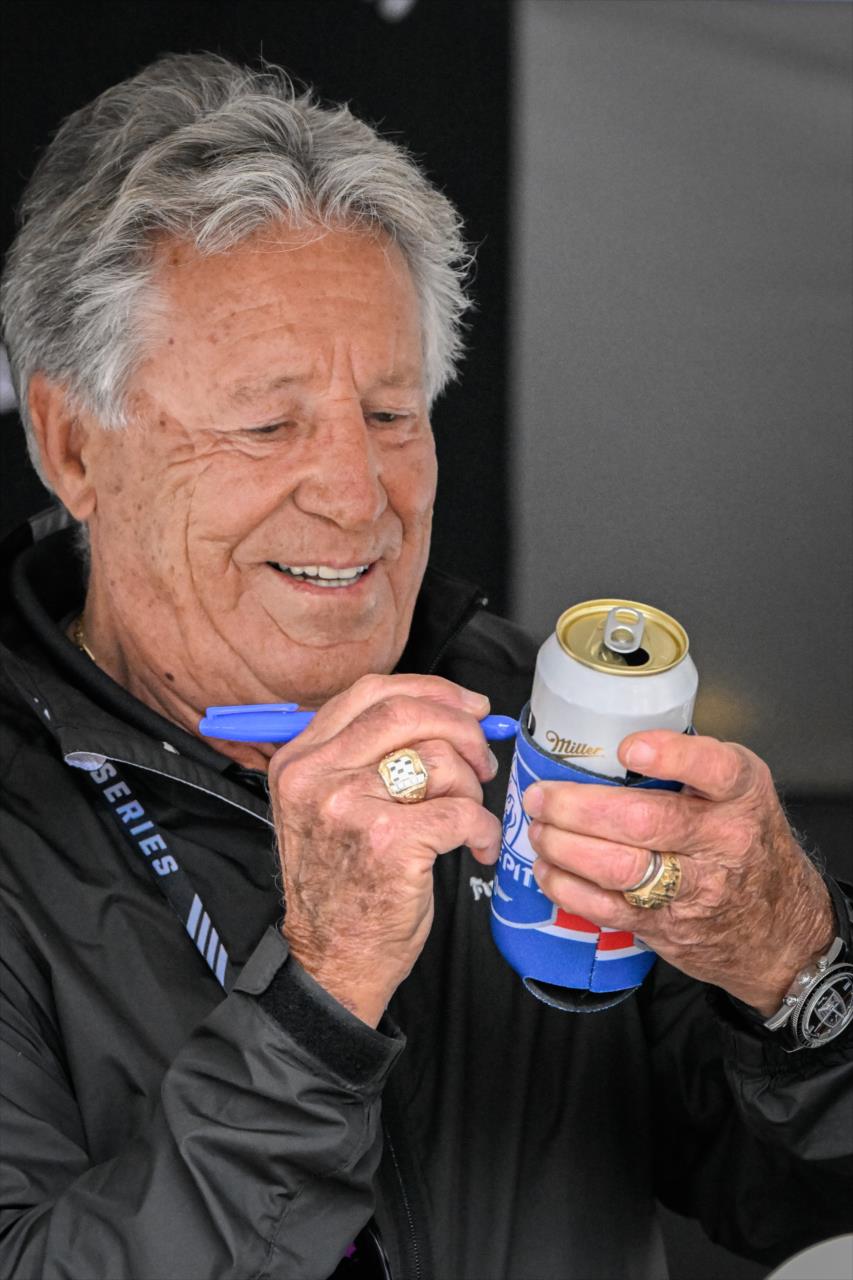 Mario Andretti - Miller Light Carb Day - By Karl Zemlin -- Photo by: Karl Zemlin