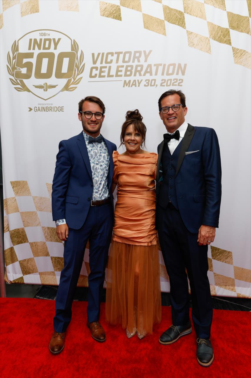 Carter, Beth and Doug Boles - 106th Indianapolis 500 Victory Celebration - By: Joe Skibinski -- Photo by: Joe Skibinski