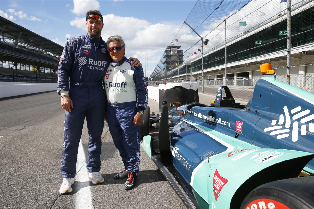 Ben Polizzi and Mario Andretti - Gallagher Grand Prix - By: Chris Jones -- Photo by: Chris Jones