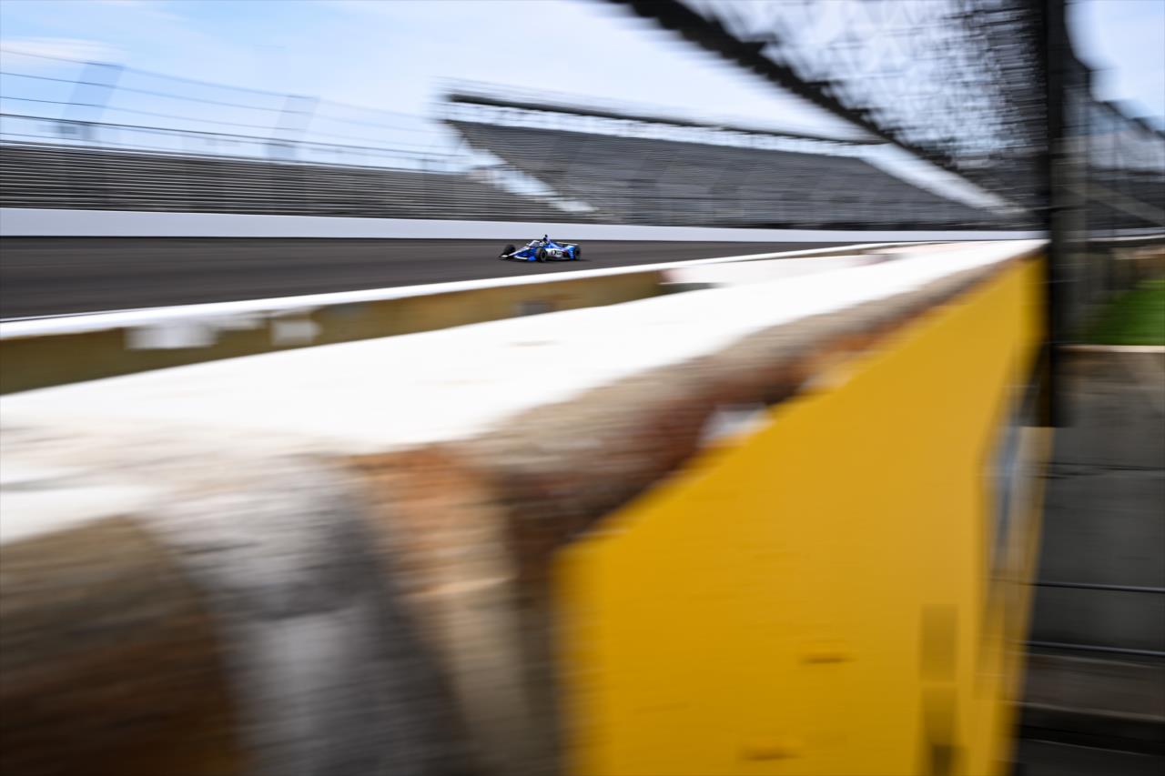 Graham Rahal testing at Indianapolis. - Indianapolis 500 Open Test - By: James Black -- Photo by: James  Black