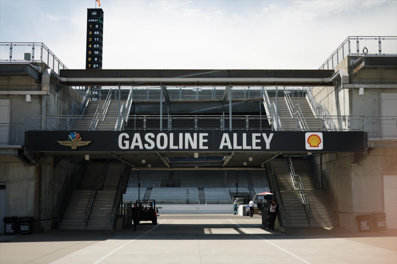 Gasoline Alley - Indianapolis 500 Open Test - By: Joe Skibinski -- Photo by: Joe Skibinski
