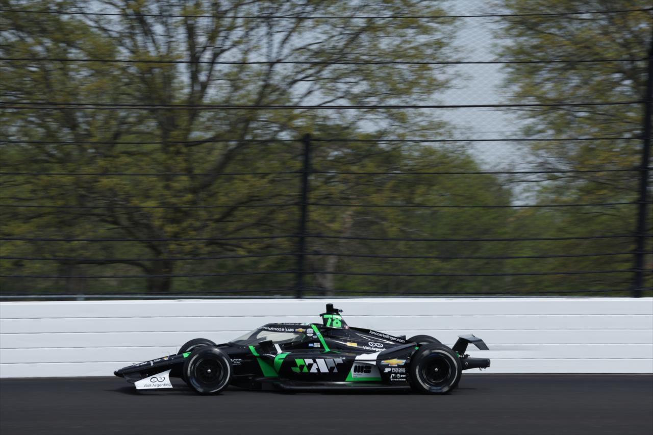 Agustin Canapino - Indianapolis 500 Open Test - By: Chris Jones -- Photo by: Chris Jones