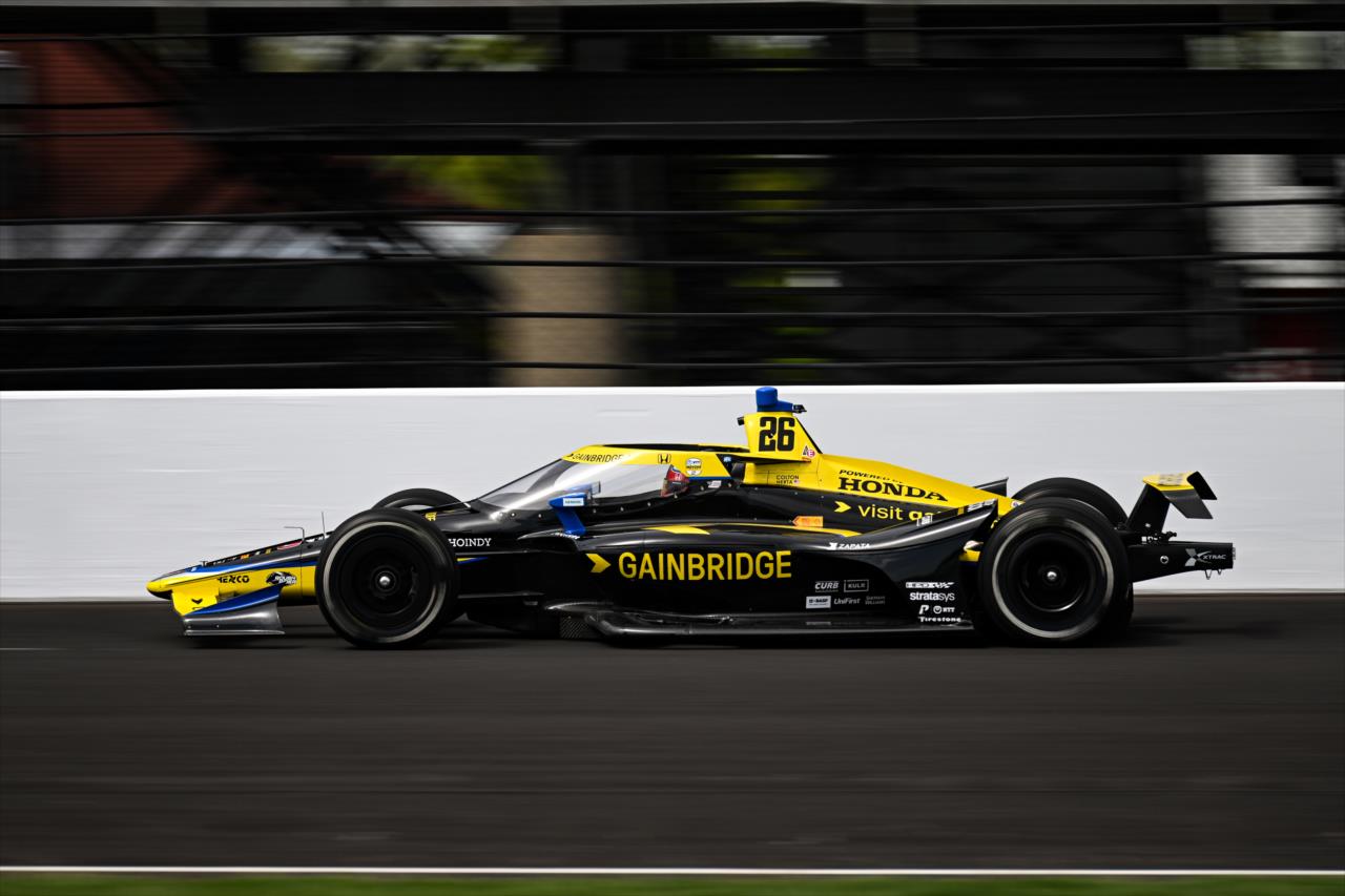 Colton Herta - Indianapolis 500 Open Test - By: James Black -- Photo by: James  Black