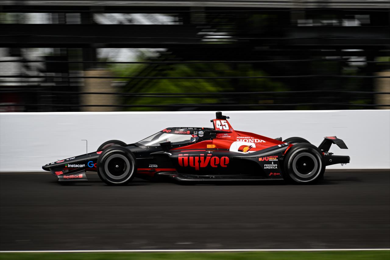 Christian Lundgaard - Indianapolis 500 Open Test - By: James Black -- Photo by: James  Black