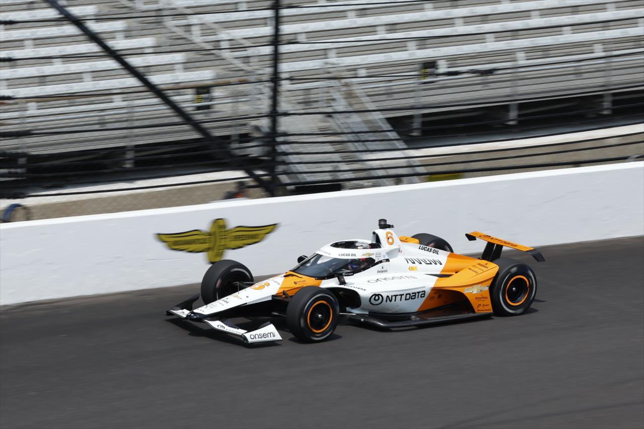 Felix Rosenqvist - Indianapolis 500 Practice - By: Chris Jones -- Photo by: Chris Jones