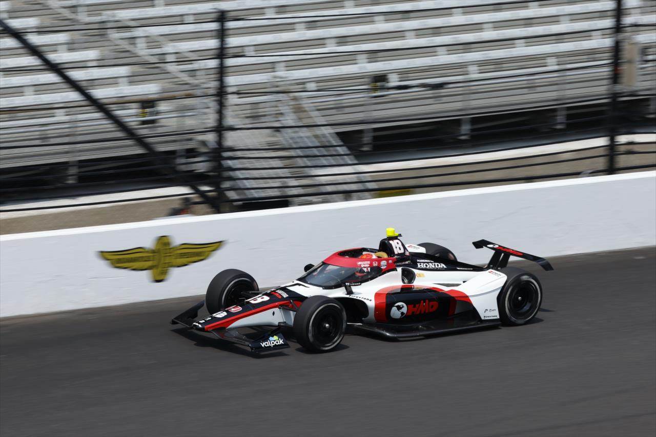 David Malukas - Indianapolis 500 Practice - By: Chris Jones -- Photo by: Chris Jones