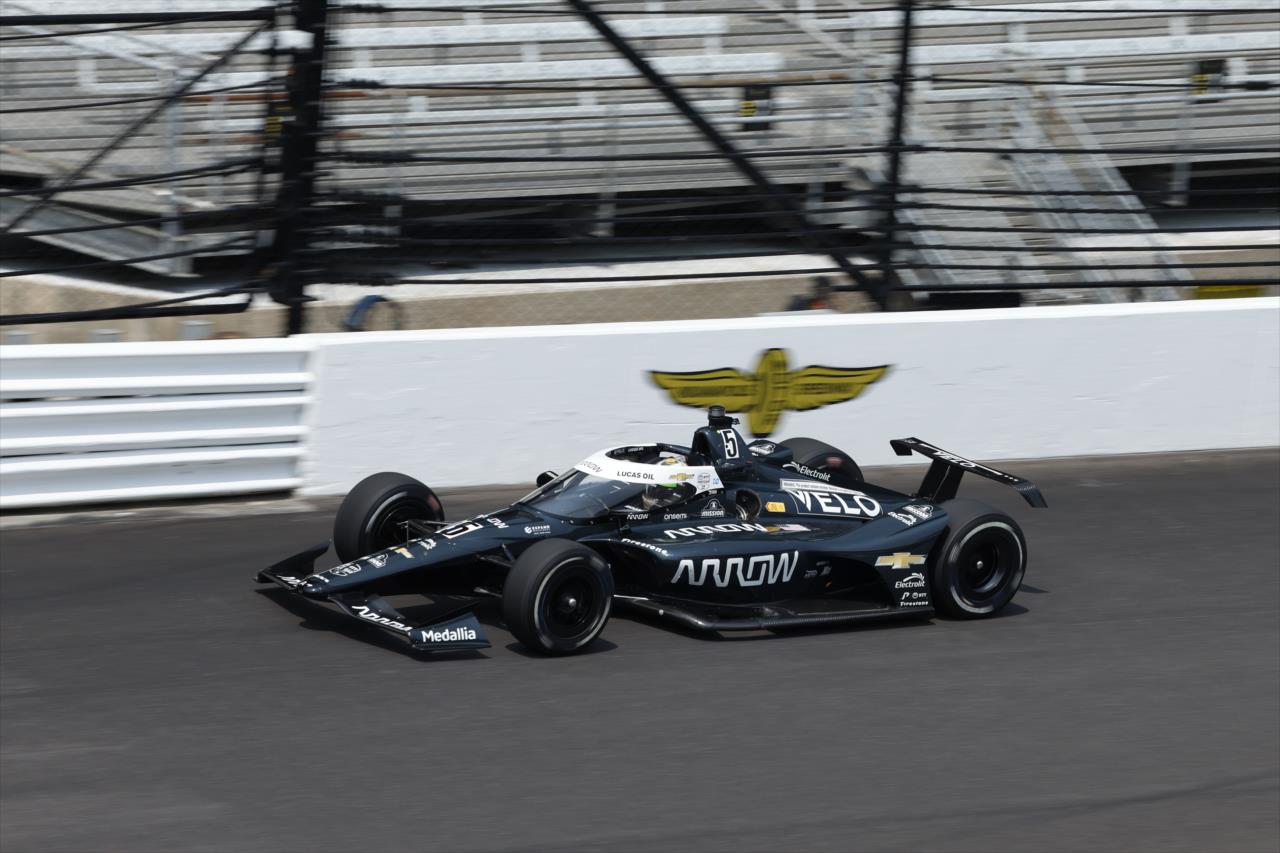 Pato O'Ward - Indianapolis 500 Practice - By: Chris Jones -- Photo by: Chris Jones
