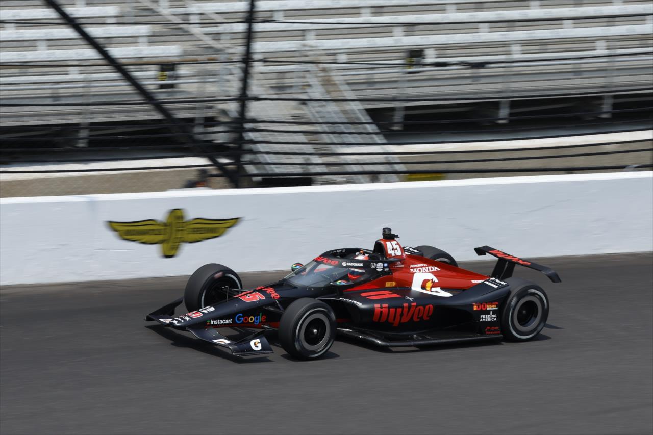 Christian Lundgaard - Indianapolis 500 Practice - By: Chris Jones -- Photo by: Chris Jones