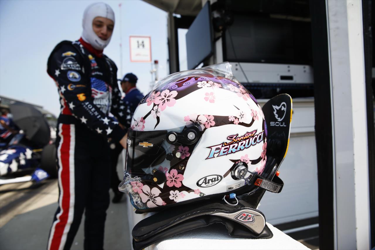 Santino Ferrucci - Indianapolis 500 Practice - By: Chris Jones -- Photo by: Chris Jones
