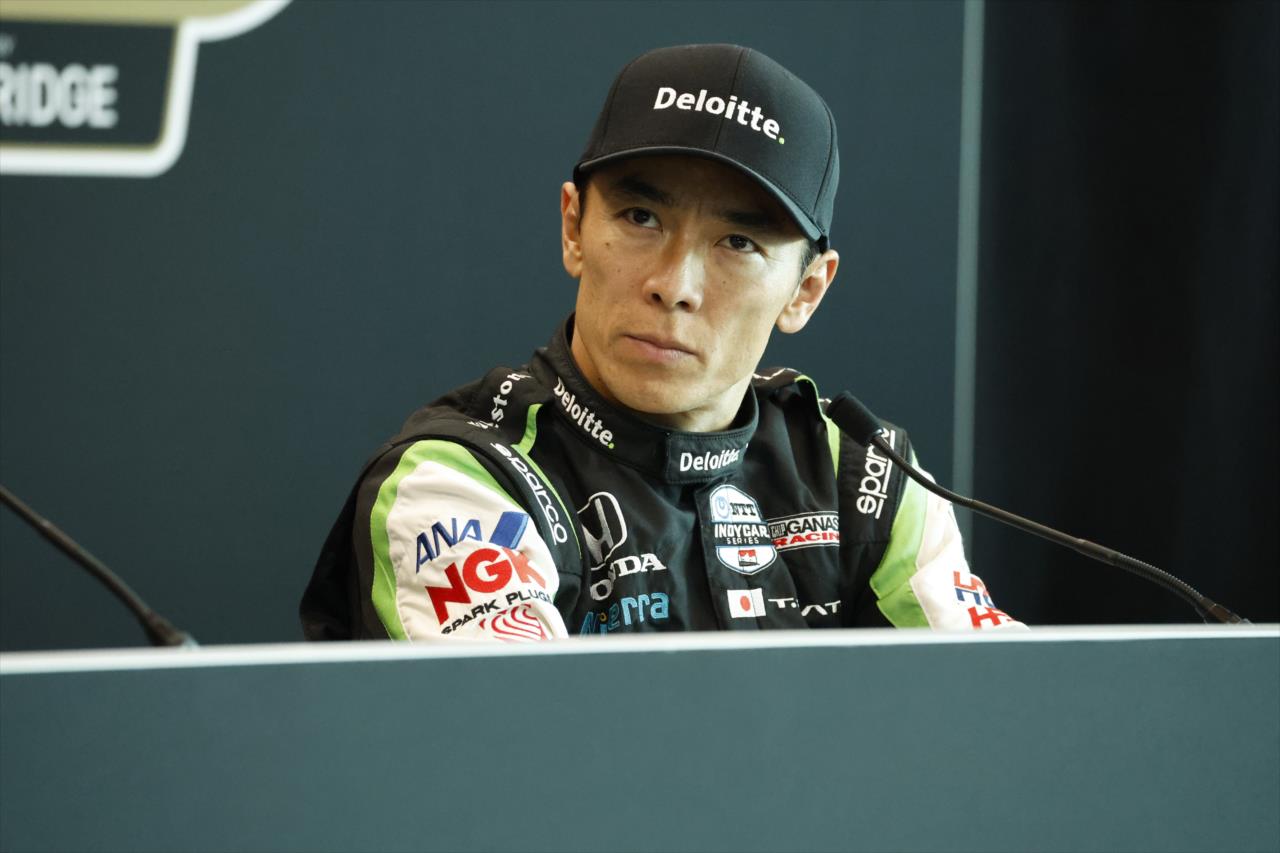 Takuma Sato - Indianapolis 500 Practice - By: Chris Jones -- Photo by: Chris Jones