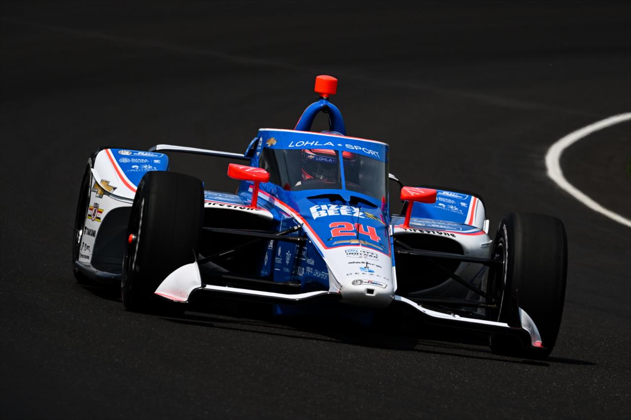 Stefan Wilson - Indianapolis 500 Practice - By: James Black -- Photo by: James  Black