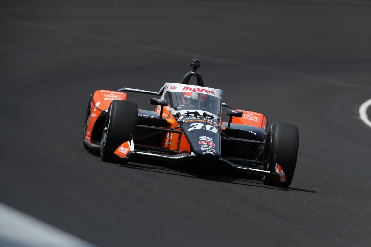 Jack Harvey - Indianapolis 500 Practice - By: Matt Fraver -- Photo by: Matt Fraver