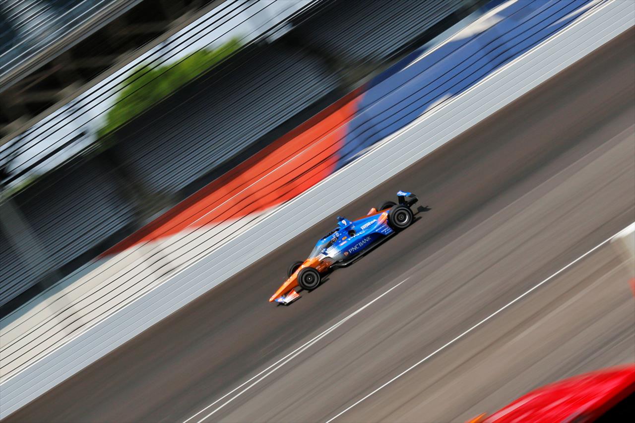 Scott Dixon - Indianapolis 500 Practice - By: Paul Hurley -- Photo by: Paul Hurley