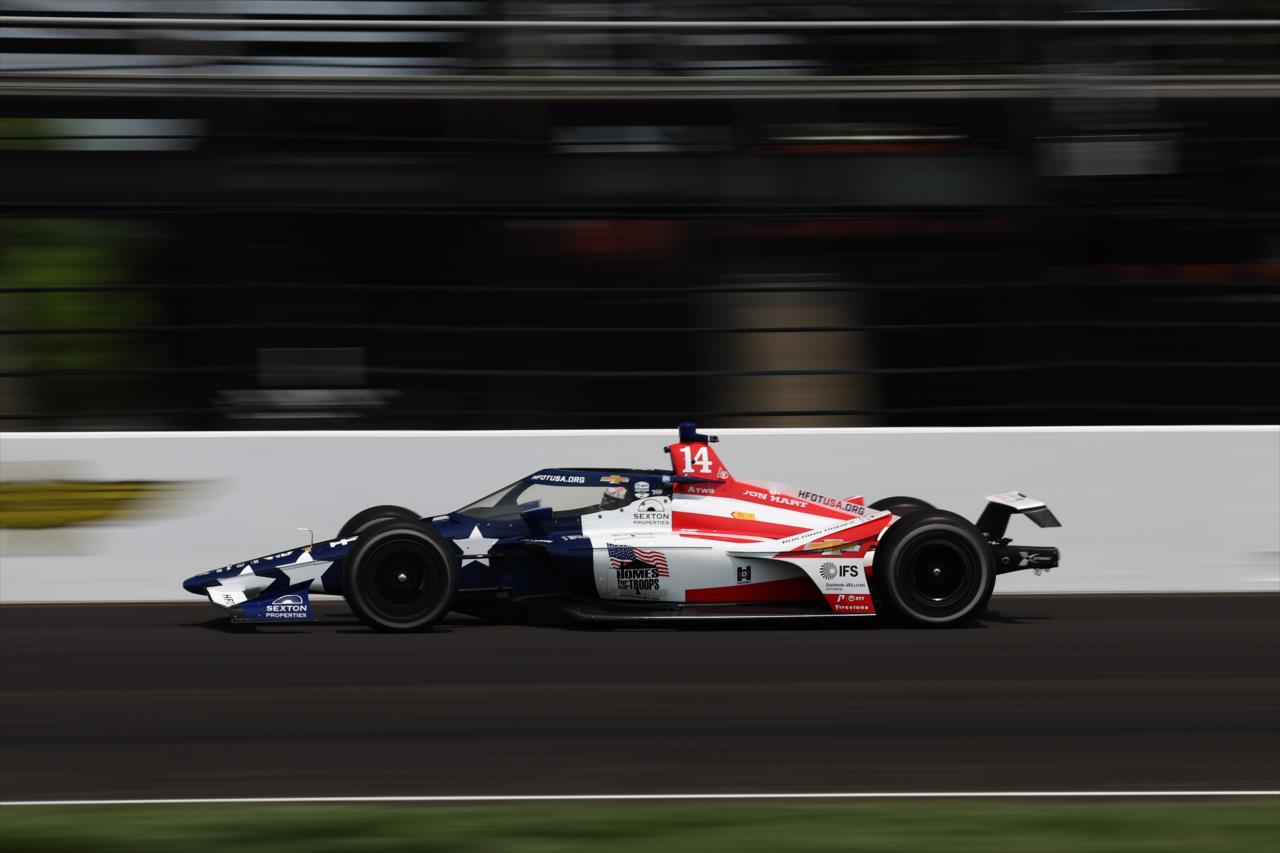 Santino Ferrucci - Indianapolis 500 Practice - By: Chris Owens -- Photo by: Chris Owens