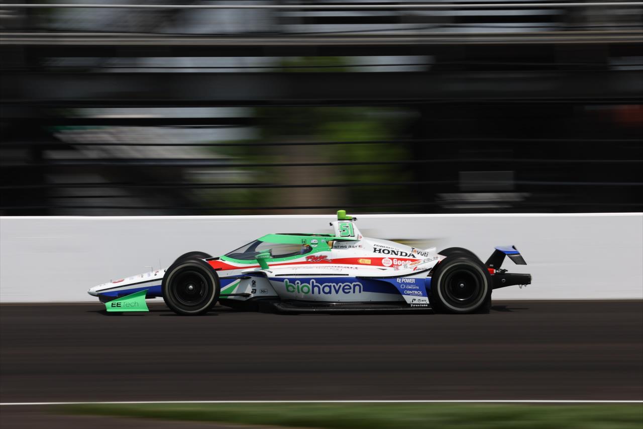 Sting Ray Robb - Indianapolis 500 Practice - By: Chris Owens -- Photo by: Chris Owens