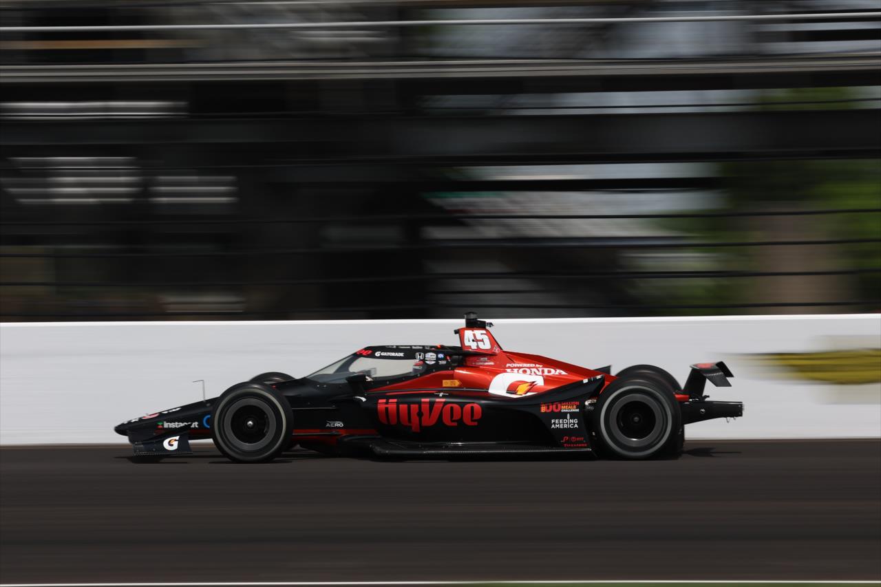 Christian Lundgaard - Indianapolis 500 Practice - By: Chris Owens -- Photo by: Chris Owens