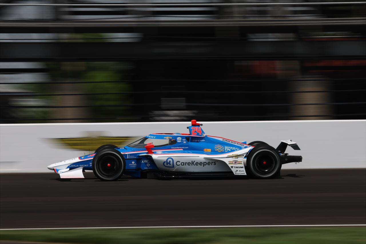 Stefan Wilson - Indianapolis 500 Practice - By: Chris Owens -- Photo by: Chris Owens