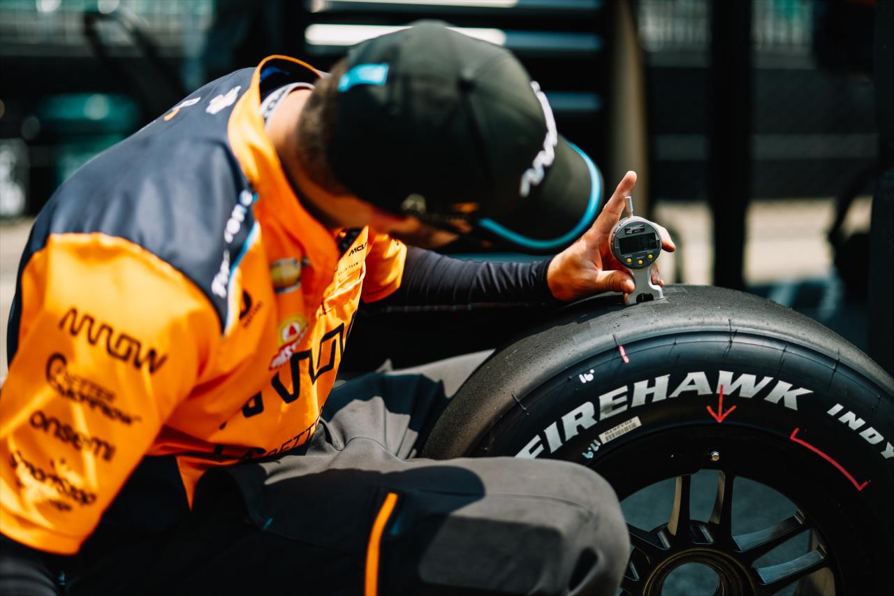 Arrow McLaren crew member - Indianapolis 500 Practice - By: Joe Skibinski -- Photo by: Joe Skibinski