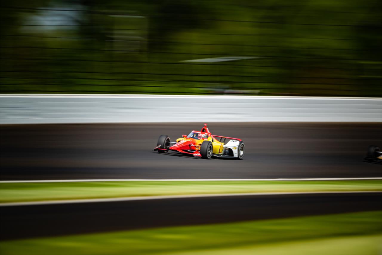 Josef Newgarden - Indianapolis 500 Practice - By: Karl Zemlin -- Photo by: Karl Zemlin