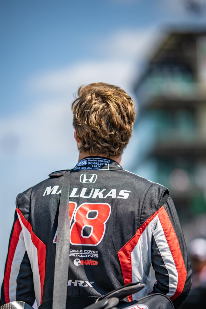 David Malukas - Indianapolis 500 Qualifying Day 1 - By: Karl Zemlin -- Photo by: Karl Zemlin