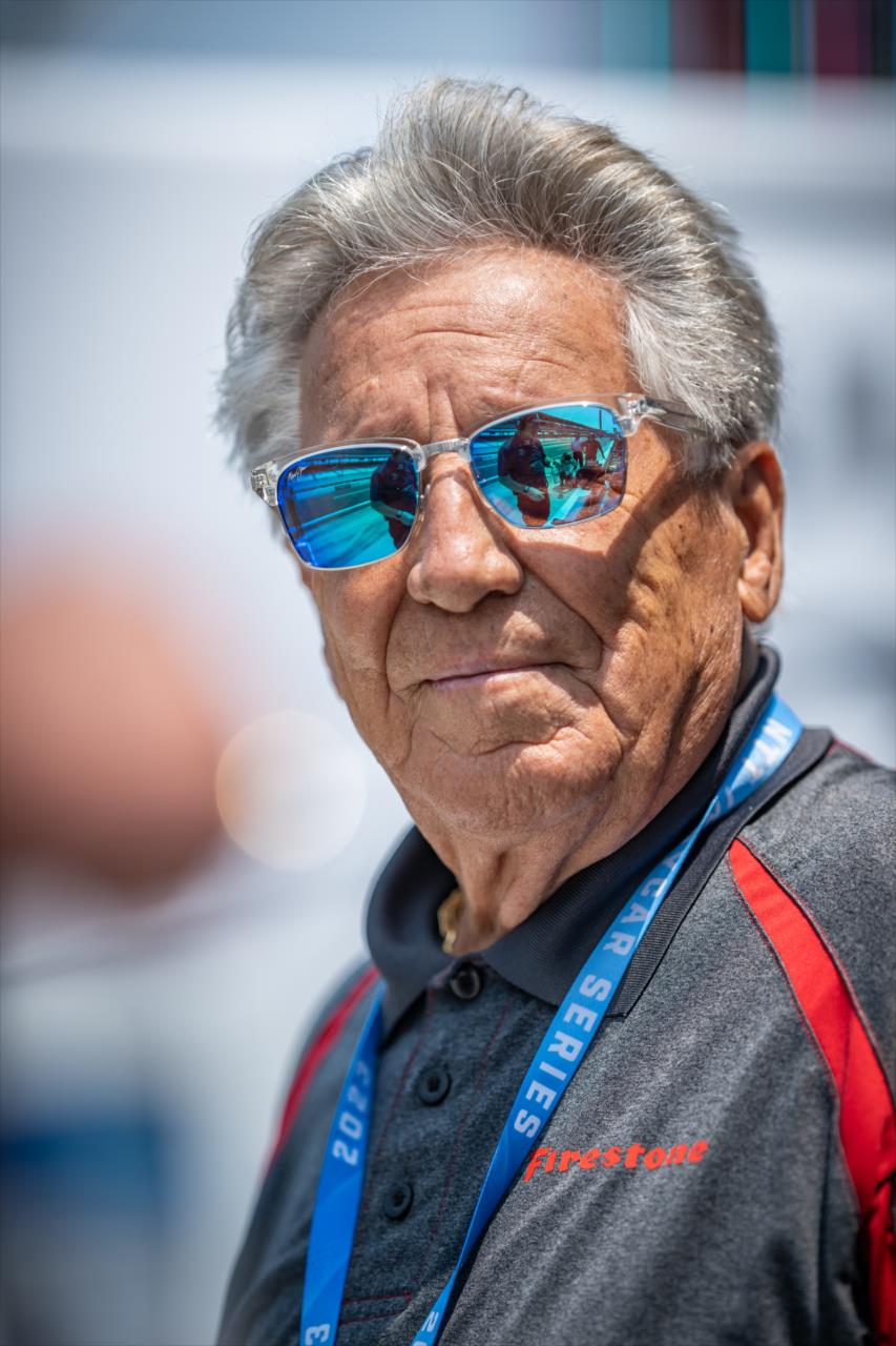 Mario Andretti - Indianapolis 500 Practice - By: Karl Zemlin -- Photo by: Karl Zemlin