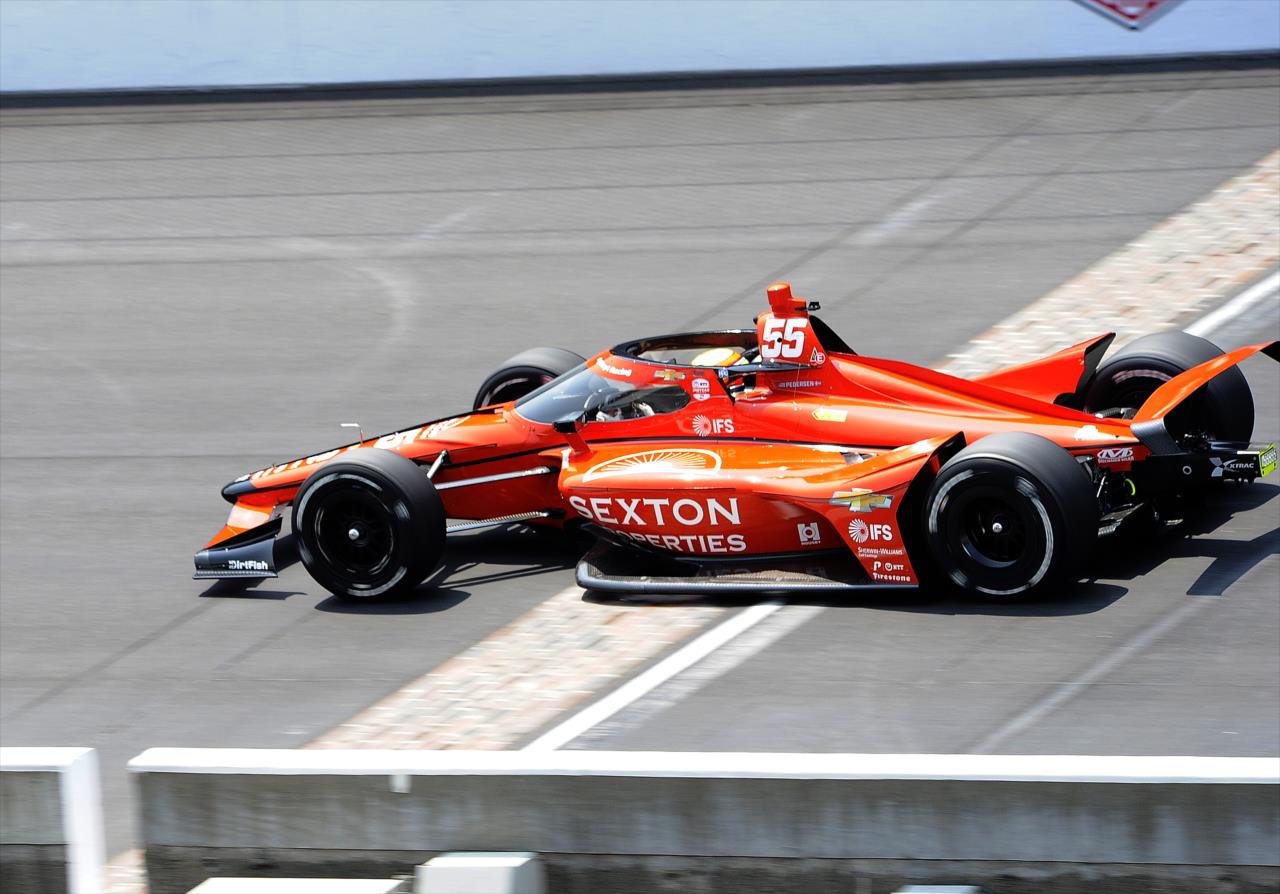 Benjamin Pedersen - Indianapolis 500 Practice - By: Mike Young -- Photo by: Mike Young