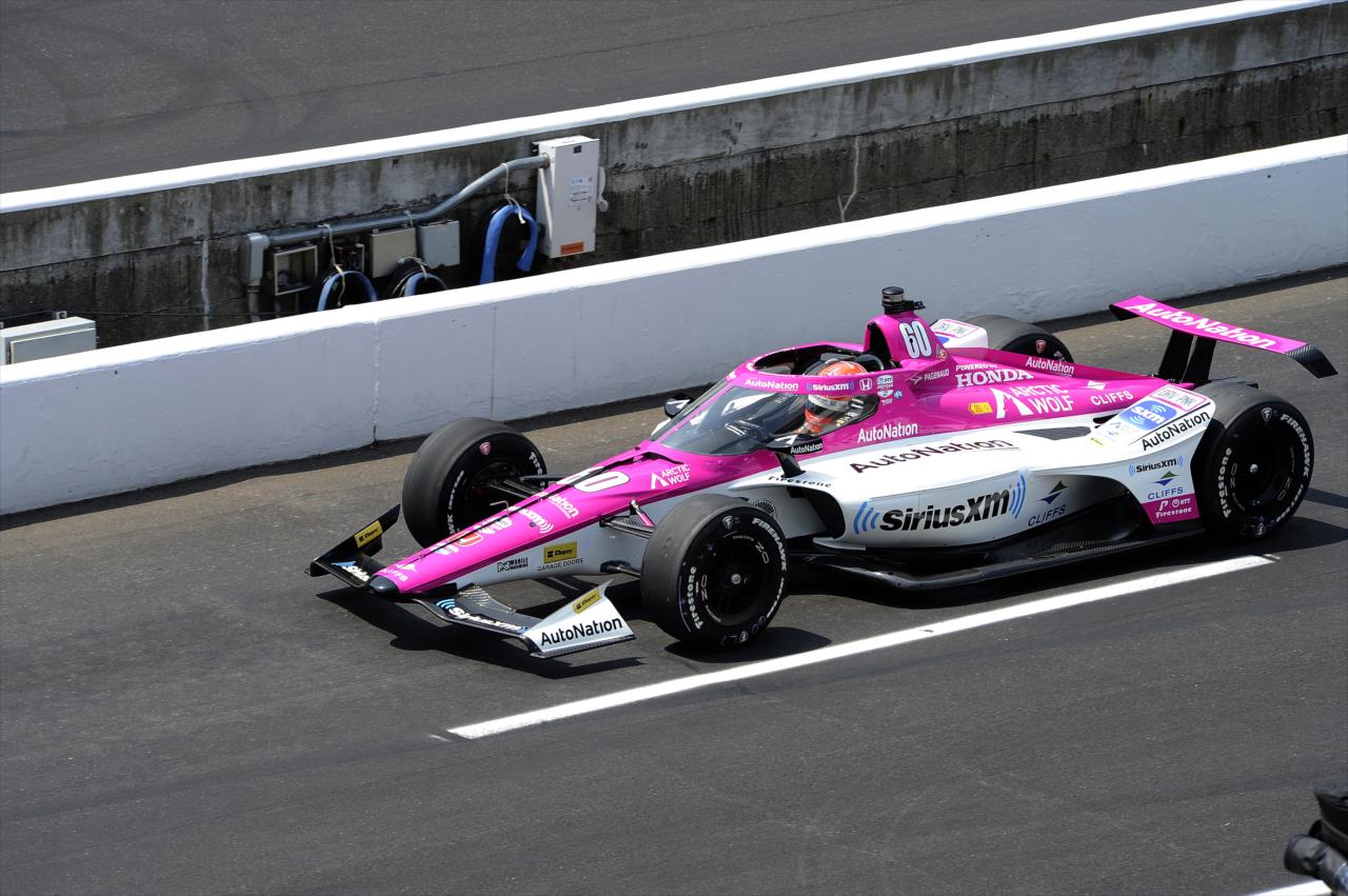 Helio Castroneves - Indianapolis 500 Practice - By: Mike Young -- Photo by: Mike Young