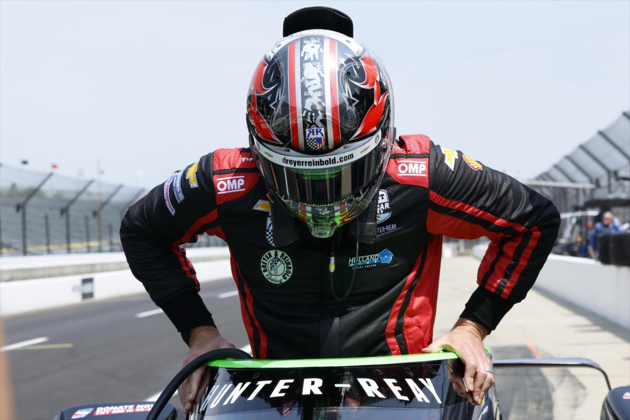 Ryan Hunter-Ready - Indianapolis 500 Practice - By: Chris Jones -- Photo by: Chris Jones